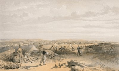 Campamento de la 4ª División, 15 de julio de 1855 de William Crimea Simpson